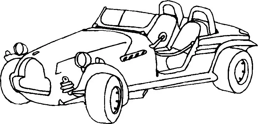 Cars Coloring Pages 7