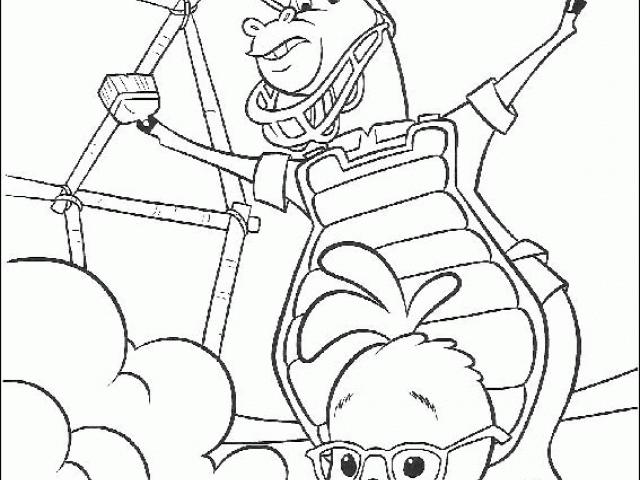 Chicken Little Free Coloring Print 7