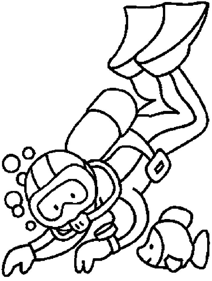 People Coloring Pages 1