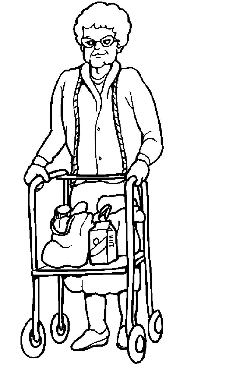 People Coloring Pages 6