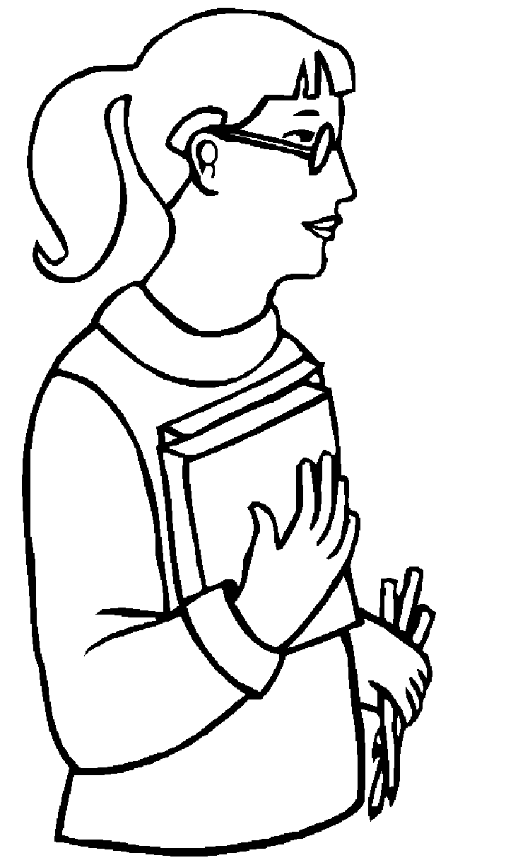 People Coloring Pages 7