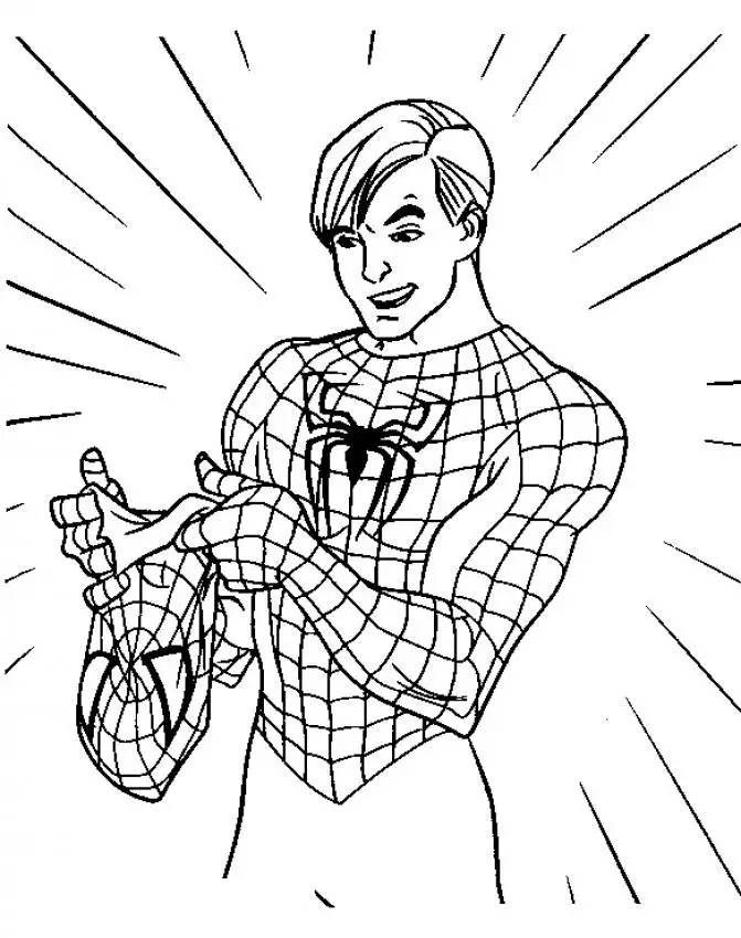 Spiderman Coloring Pages 5