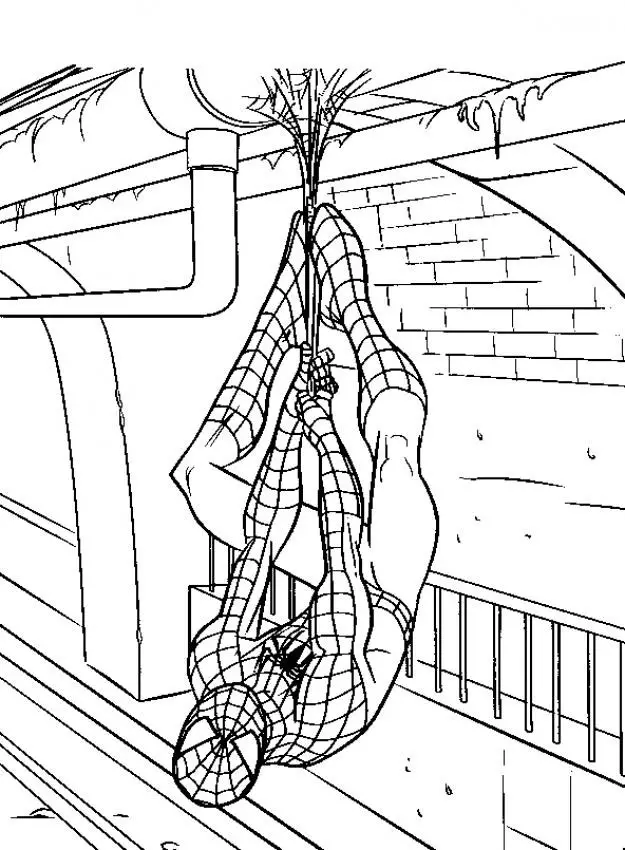 Spiderman Coloring Pages 6