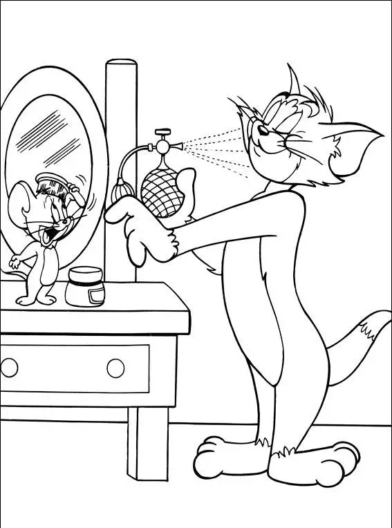 Tom and Jerry The Movie Free Coloring Print 3