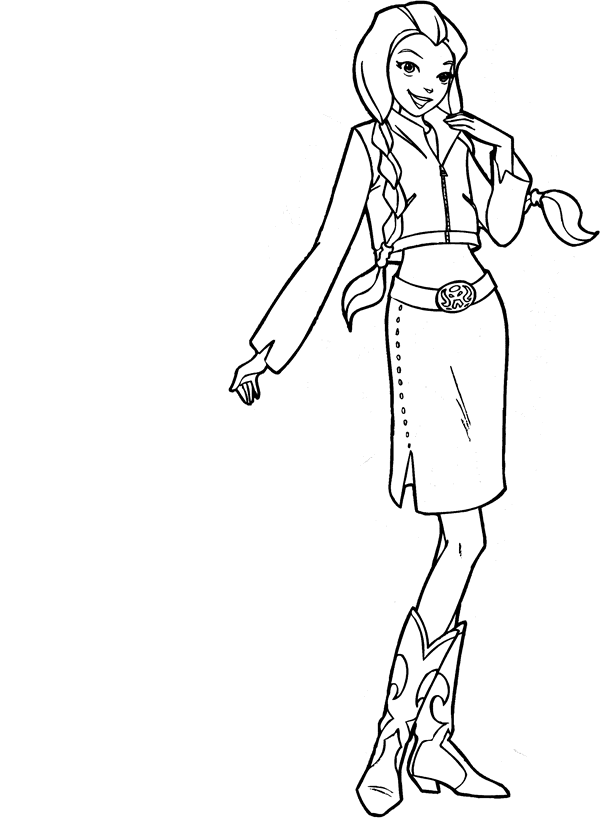 Totally Spies Coloring Pages 3